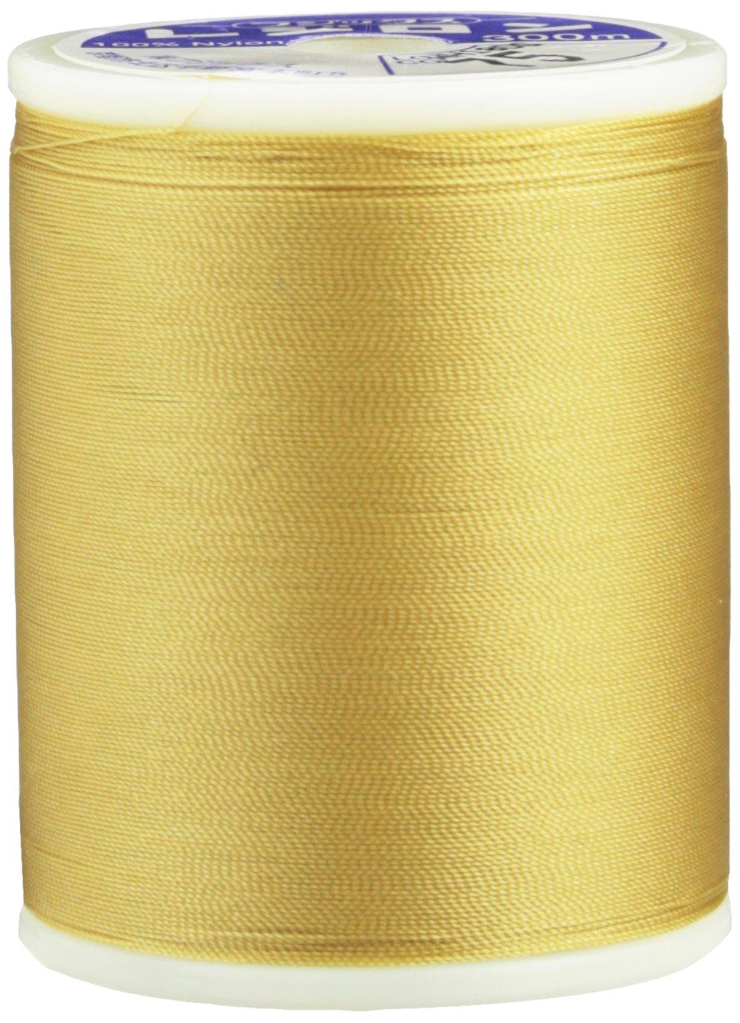 FUJIX Fujix Regilon Knit & Stretch Fabric Special Sewing Thread 300m Length, No. 50 Weight, col.75 Yellow Tone