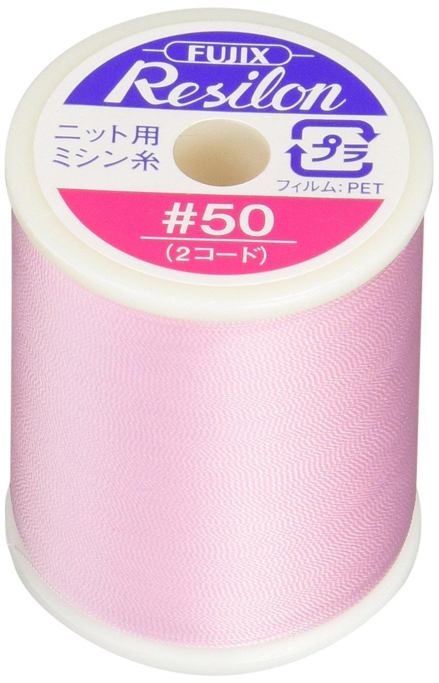 FUJIX FUJIX Regilon Knit Stretch Fabric Special Sewing Thread 300m 50 Weight col.150 Pink