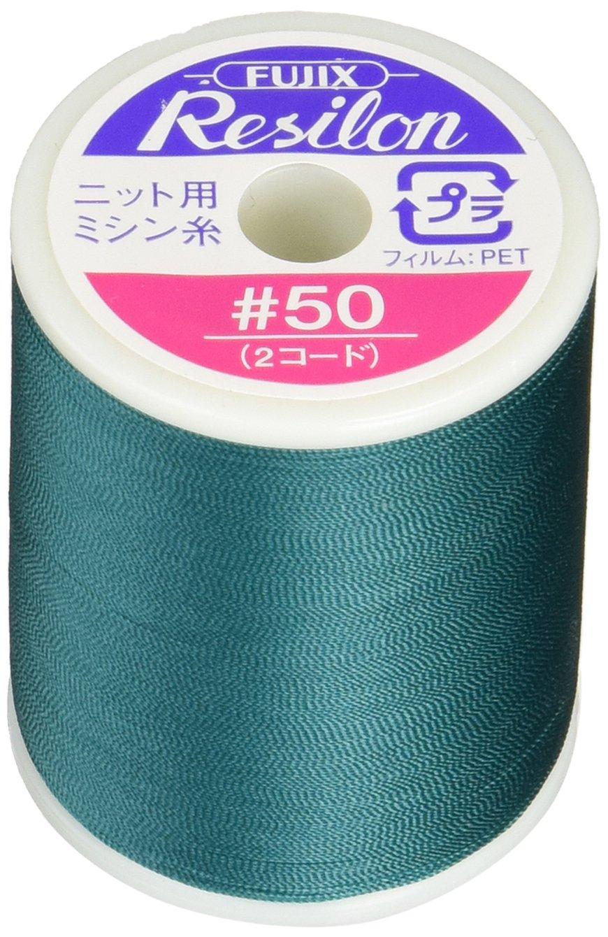 FUJIX Fujix Regilon Knit/Stretch Fabric Sewing Thread 300m Thickness 50 col.154 Green