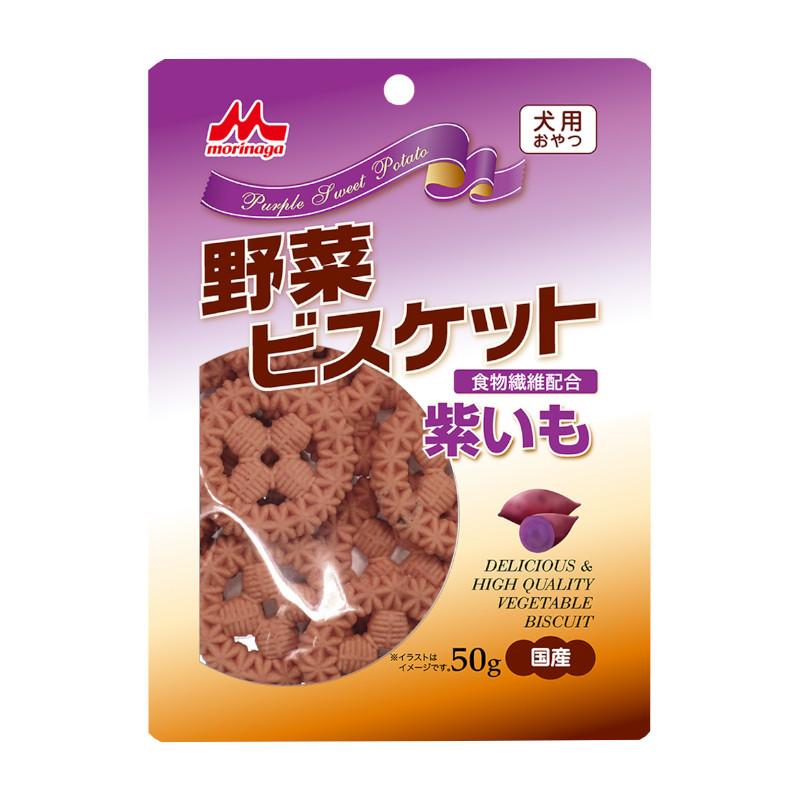 Mori Milk Sunworld One Lac Vegetable Biscuit Purple Sweet Potato 50g
