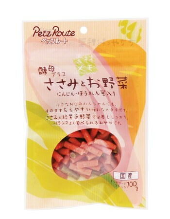 Petz Route Ingredient Notes Chicken Breast and Vegetables 100g