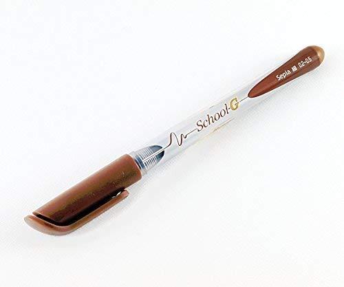 Tachikawa Pin Manufacturing Co., Ltd. Tachikawa New Nib School G Fine Nib Sepia