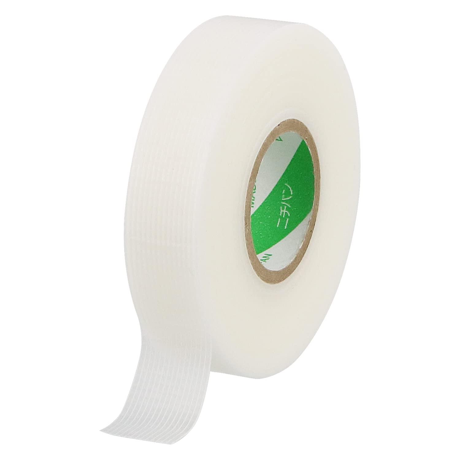 Nichiban Masking Tape Small Roll Film Cloth Tape 15mm x 18m Semi-Transparent 185S-15