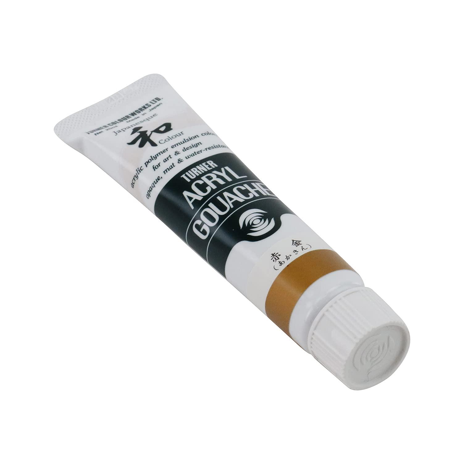 Turner Color Acrylic Gouache Japanesque Color Red Gold AG020371 20ml (No. 6)