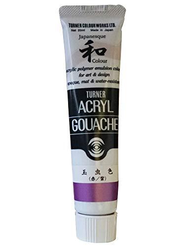 Turner Color Acrylic Gouache Japanesque Color Iridescent (Red/Purple) AG020395 20ml (No. 6)
