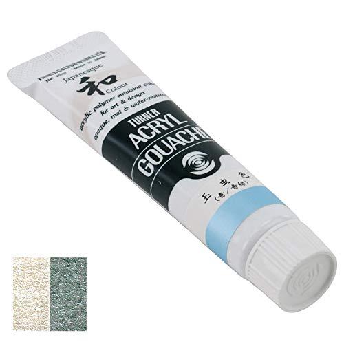 Turner Color Acrylic Gouache Japanesque Color Iridescent (Blue/Blue-Green) AG020396 20ml (No. 6)