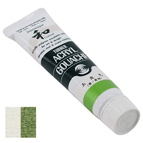 Turner Color Acrylic Gouache Japanesque Color Iridescent (Yellow/Yellow-Green) AG020397 20ml (No. 6)