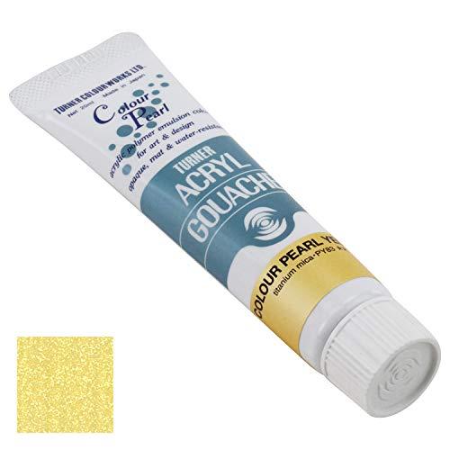 Turner Color Acrylic Gouache Color Pearl Yellow AG020405 20ml (No. 6)