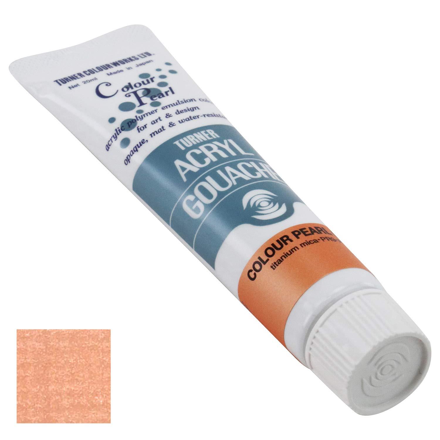 Turner Color Acrylic Gouache Color Pearl Orange AG020408 20ml (No. 6)