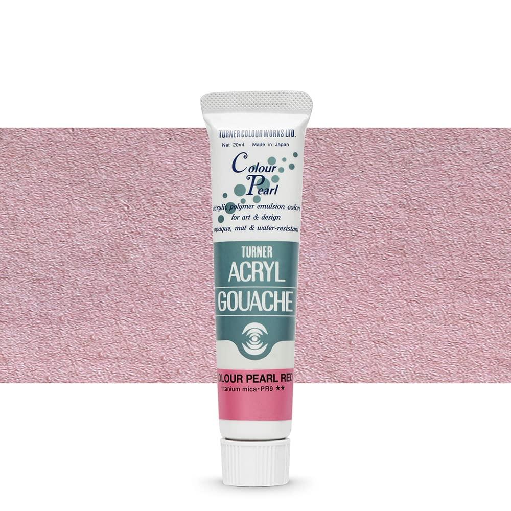 Turner Color Acrylic Gouache Color Pearl Red AG020409 20ml (No. 6)