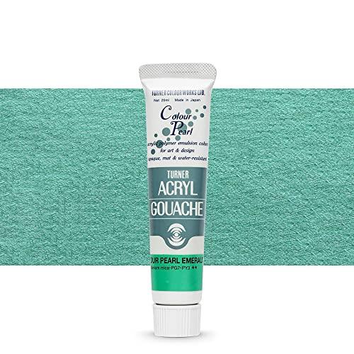 Turner Color Acrylic Gouache Color Pearl Emerald AG020412 20ml (No. 6)