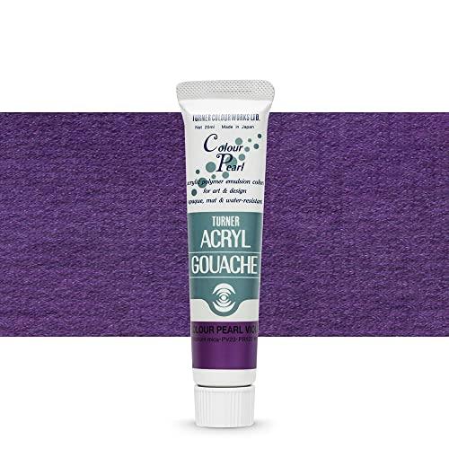 Turner Color Acrylic Gouache Color Pearl Violet AG020421 20ml (No. 6)