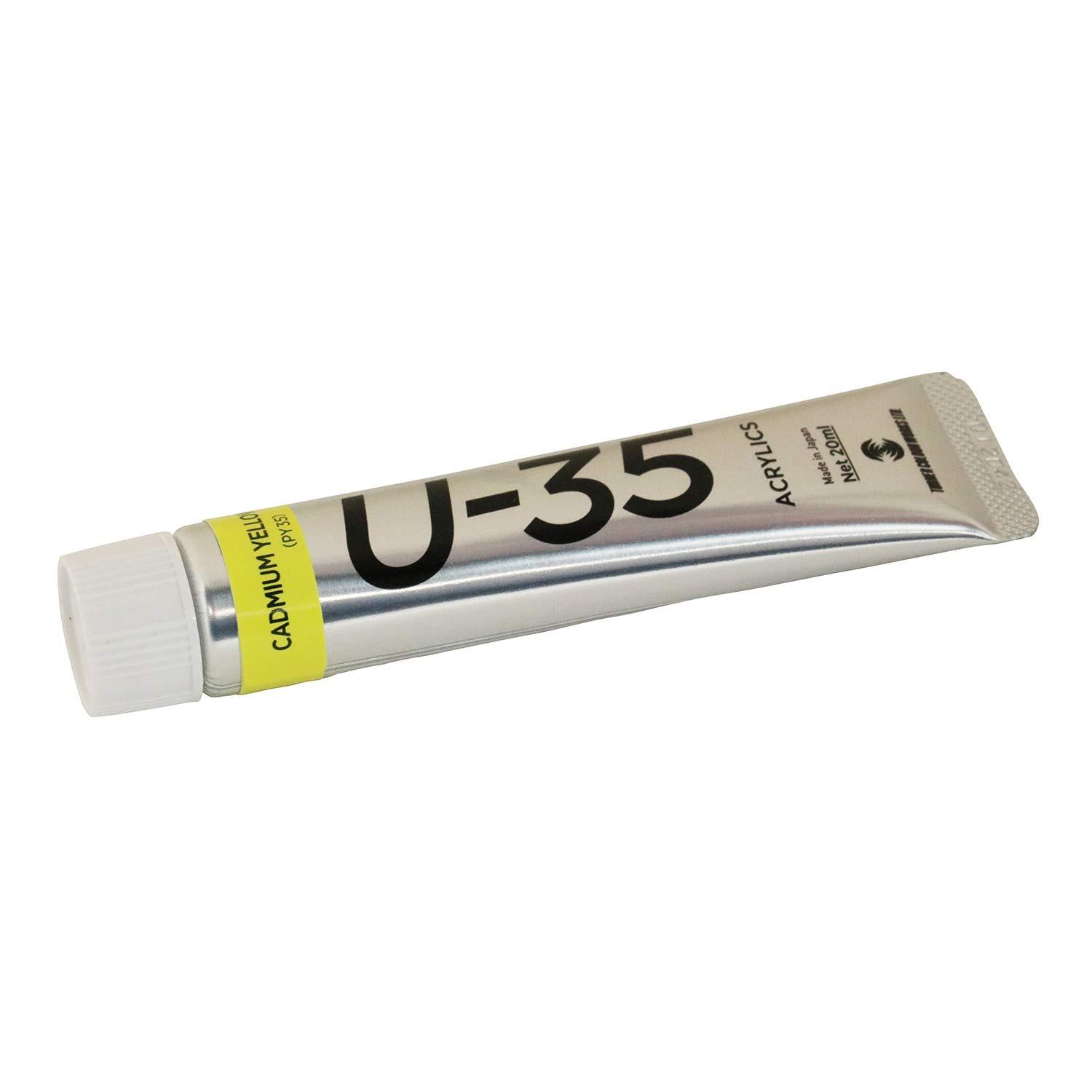 Turner Color U-35 Acrylics Cadmium Yellow Light 20ml UA020117