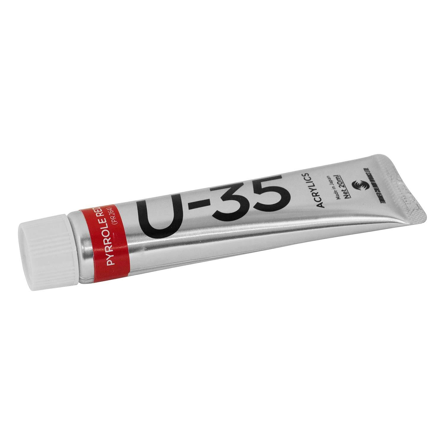 Turner Color U-35 Acrylics Pyrrole Red Deep 20ml UA020268