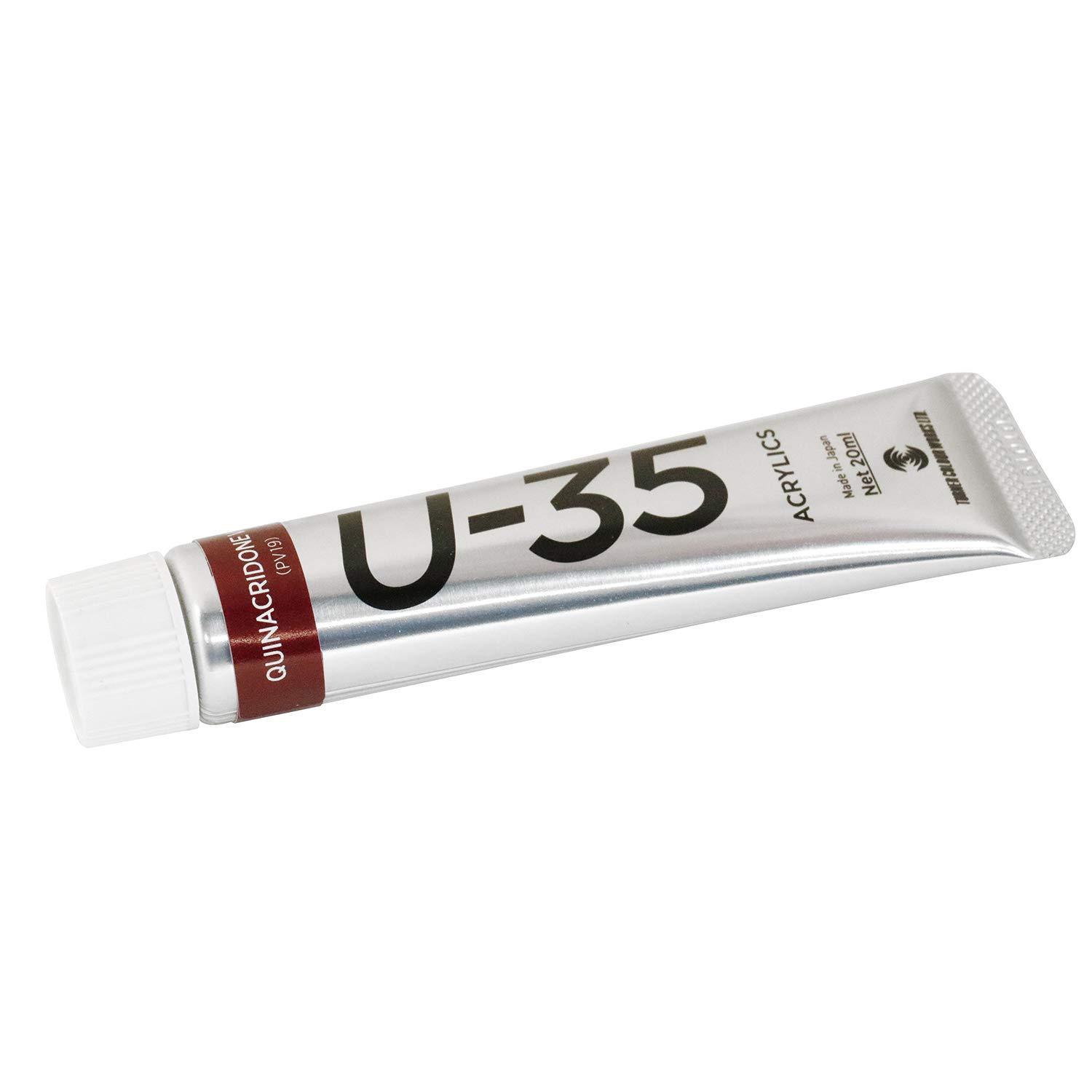 Turner Color U-35 Acrylics Quinacridone Violet 20ml UA020352