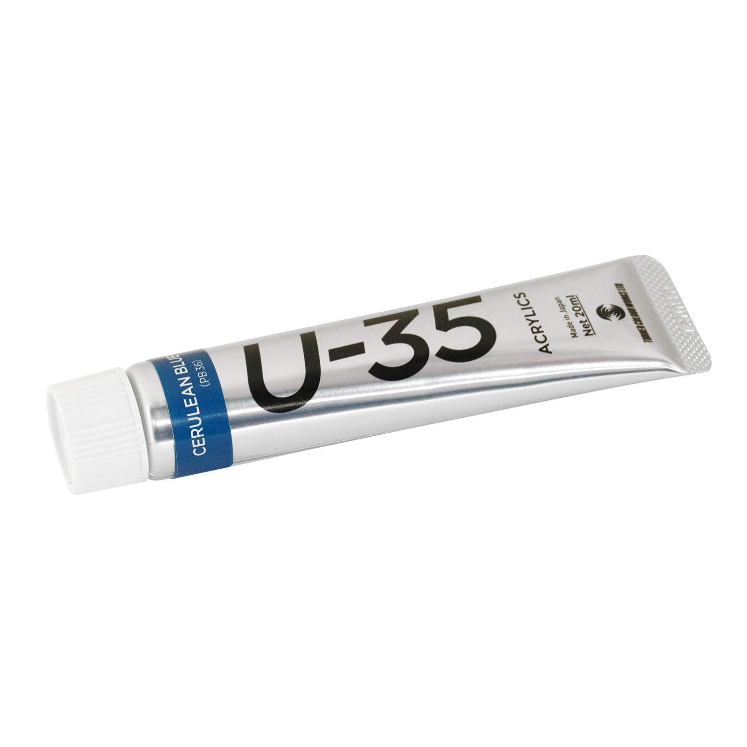 Turner Color U-35 Acrylics Cerulean Blue Deep 20ml UA020446