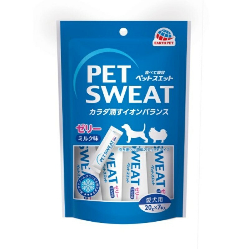 PET SWEAT Jelly for Dogs 20g × 7 bottles Dogs 7 bottles × 1 pack