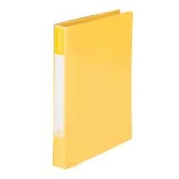 Beaton Ring Binder A4 Vertical 2-Hole 220-Sheet Capacity Spine Width 36mm Yellow SRF-A4-Y 1 Binder