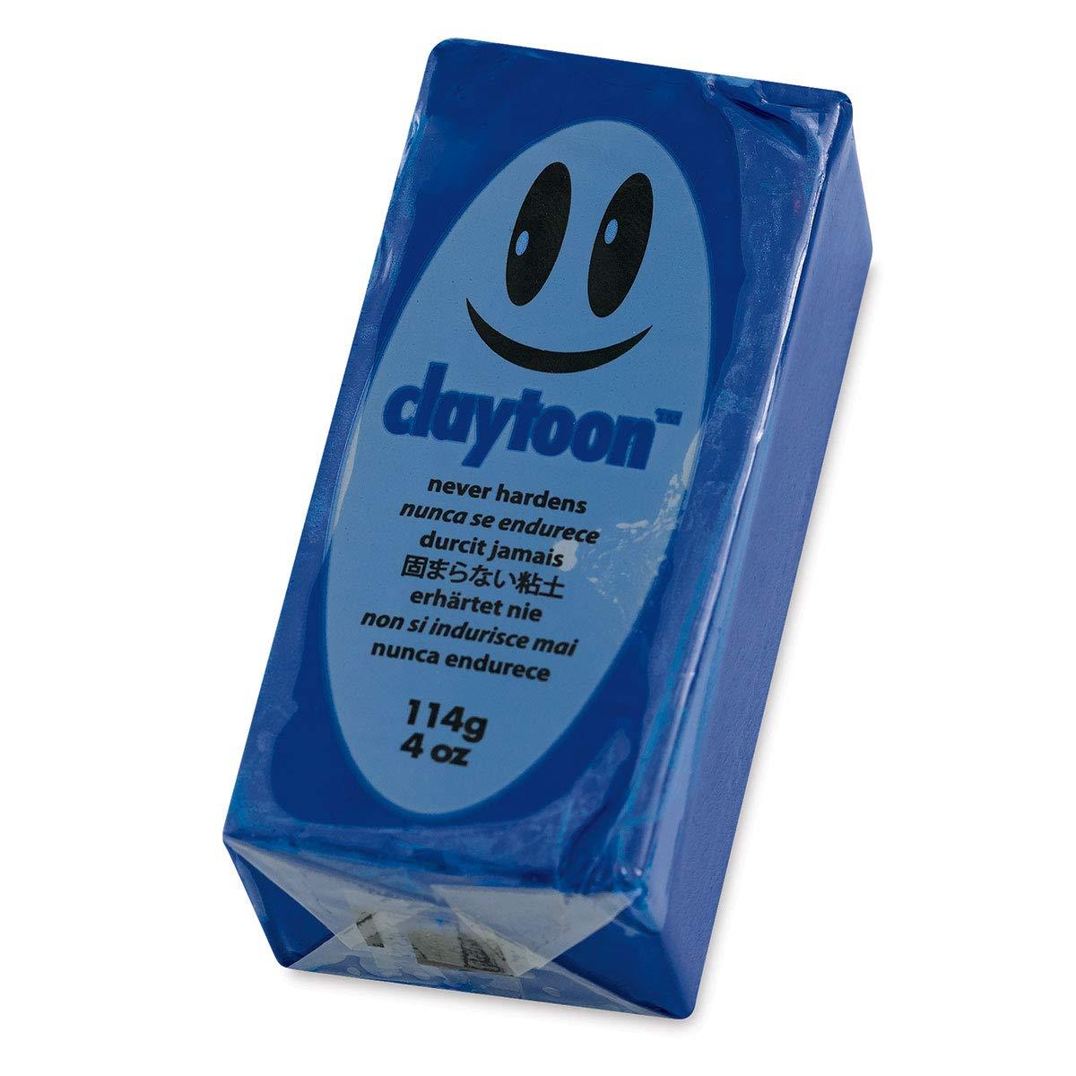 Chubu Electromagnetic Industries Modeling Clay Claytone Ultra Blue 1/4 Pound 06-0912