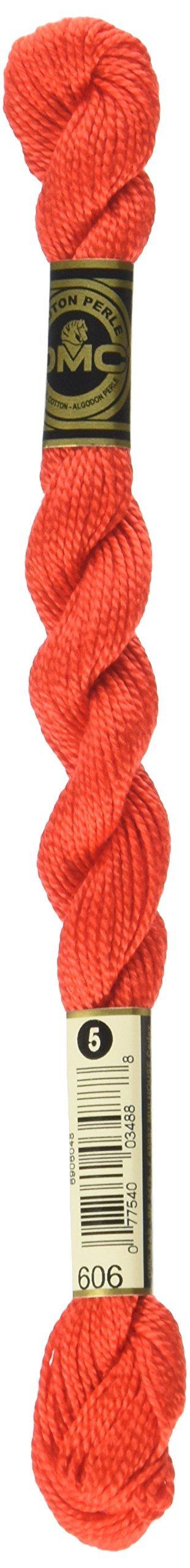 DMC Cotton Pearl No. 5 Embroidery Thread 606