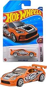 Hot Wheels Basic Car Toyota GR86 Cup Vehicle Toy Mini Car Ages 3+ Orange JFN36