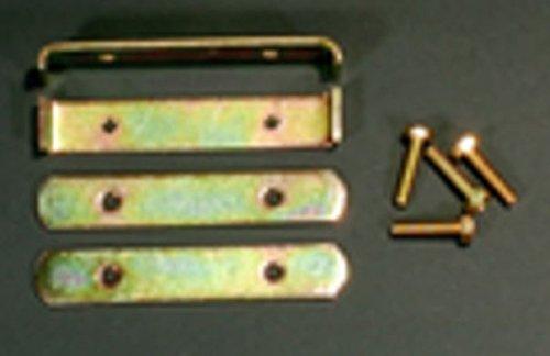 Rin'ei Newspaper Basket Mounting Bracket (Motorcycle Use, 2-Point Mount) Plated