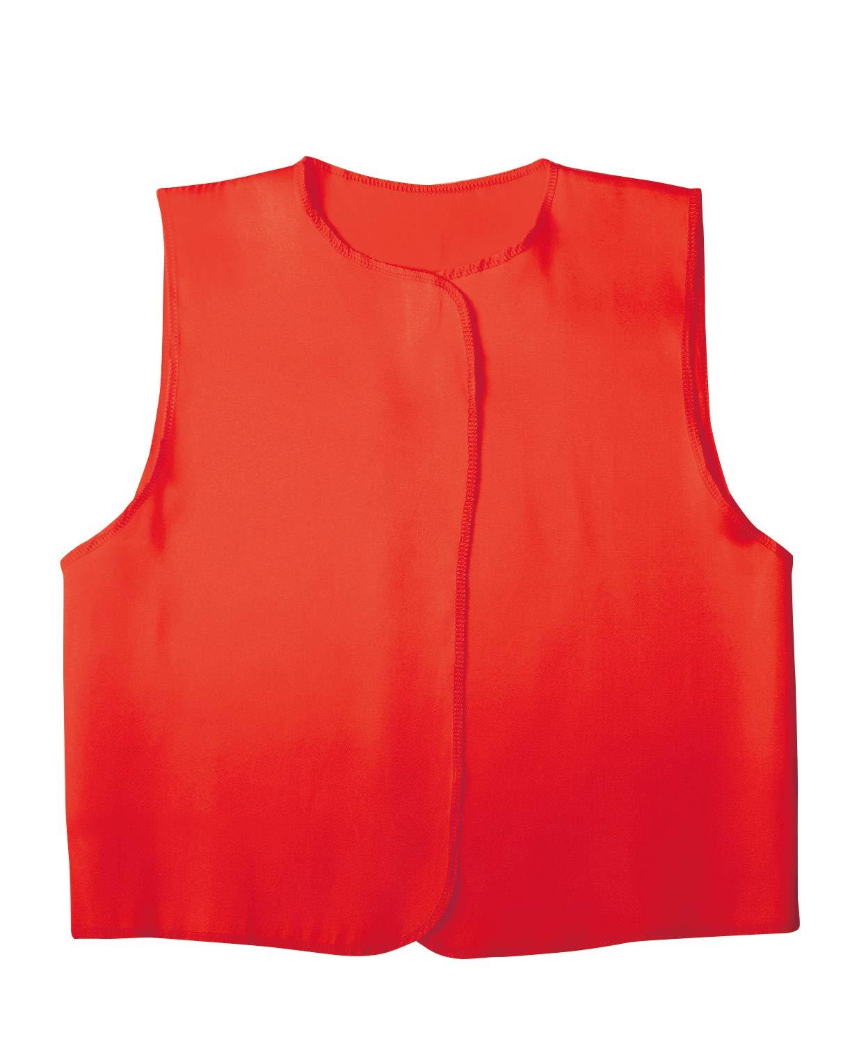 [Artec] Recital Kids Costume Soft Satin Vest Red J Size (For Toddlers to Lower Elementary School Children) 14471