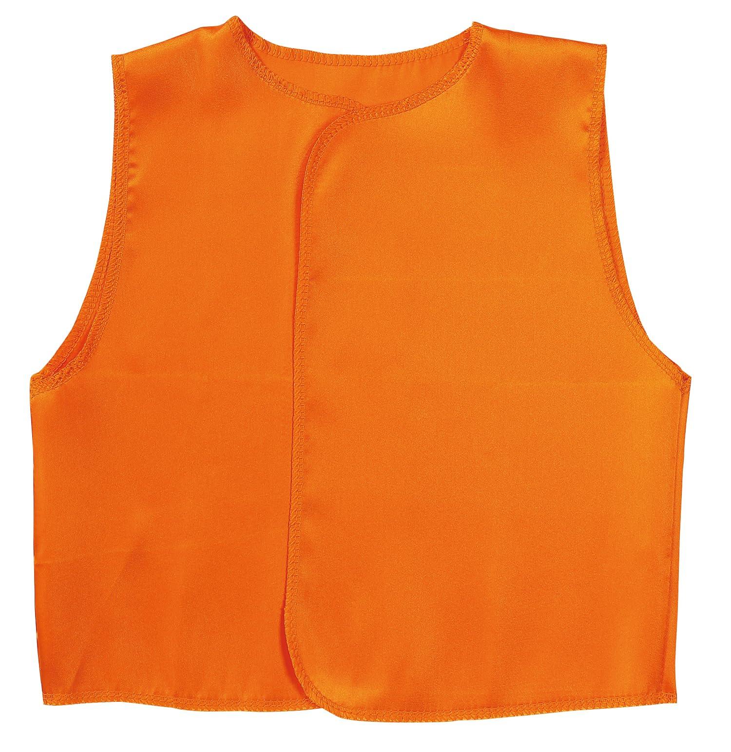 [Artec] Recital Kids Costume Soft Satin Vest Orange J Size (For Toddlers to Lower Elementary School Children) 15001