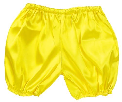 [Artec] Soft Satin Pumpkin Pants J Size Yellow 15057 Costume Cosplay Performance Playtime Handmade Outfit Easy Kids