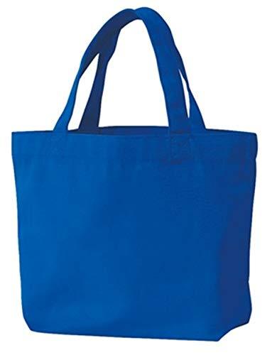 [Printstar] Back Canvas Tote Bag 00778-TCC Royal Blue Japan S (Equivalent to Japanese Size S)