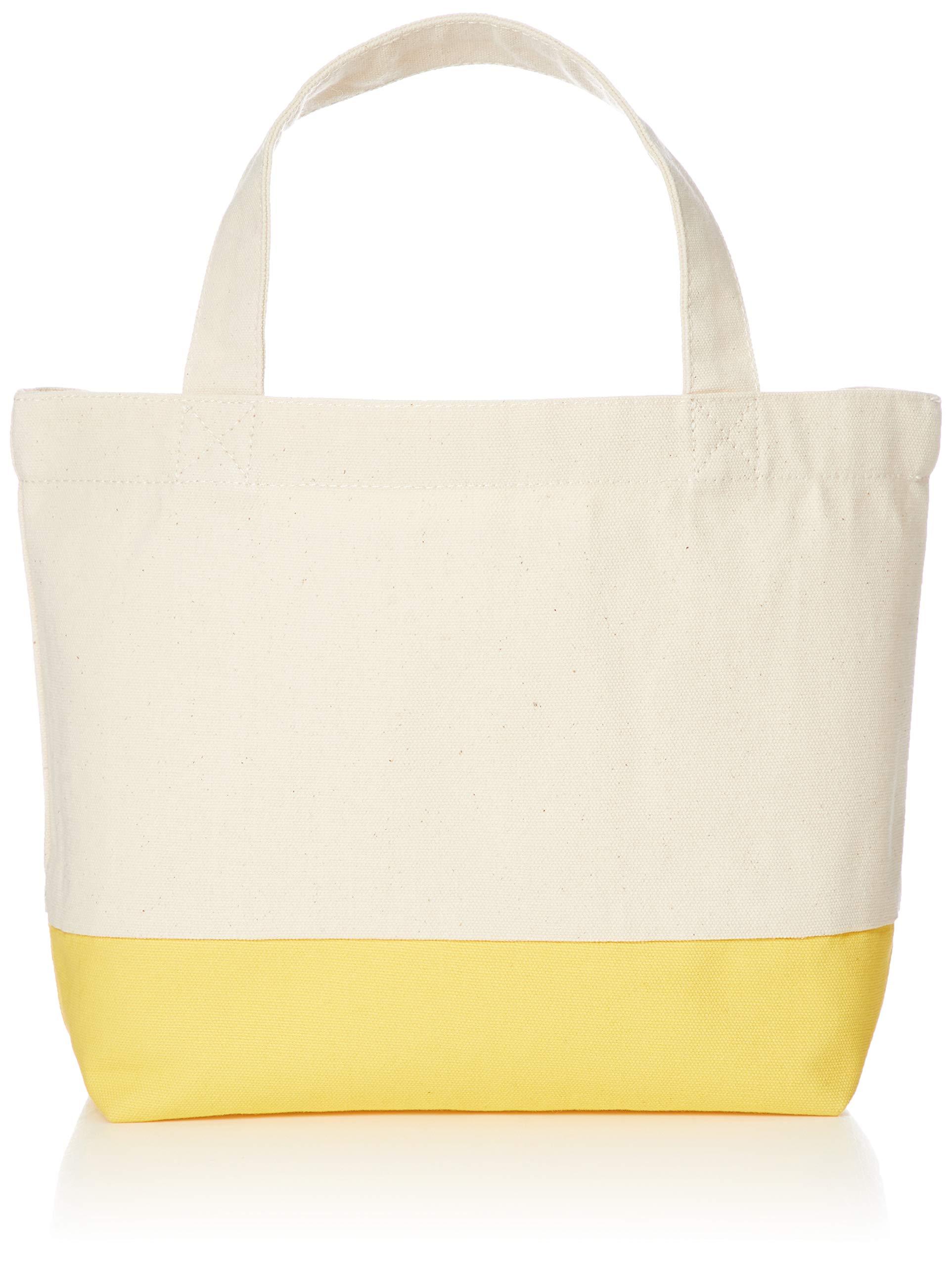 [Printstar] TWT Canvas Two-Tone Tote S 00780-TWT_S Natural × Daisy Japan S (Equivalent to Japanese size S)