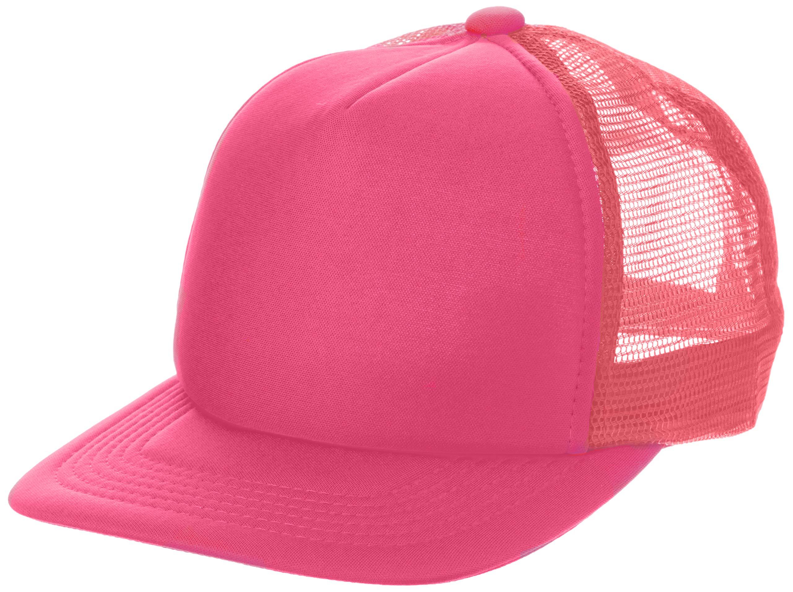 [Printstar] Event Mesh Cap 00700-EVM Fluorescent Pink Japan JL (Equivalent to Japanese Size 150)