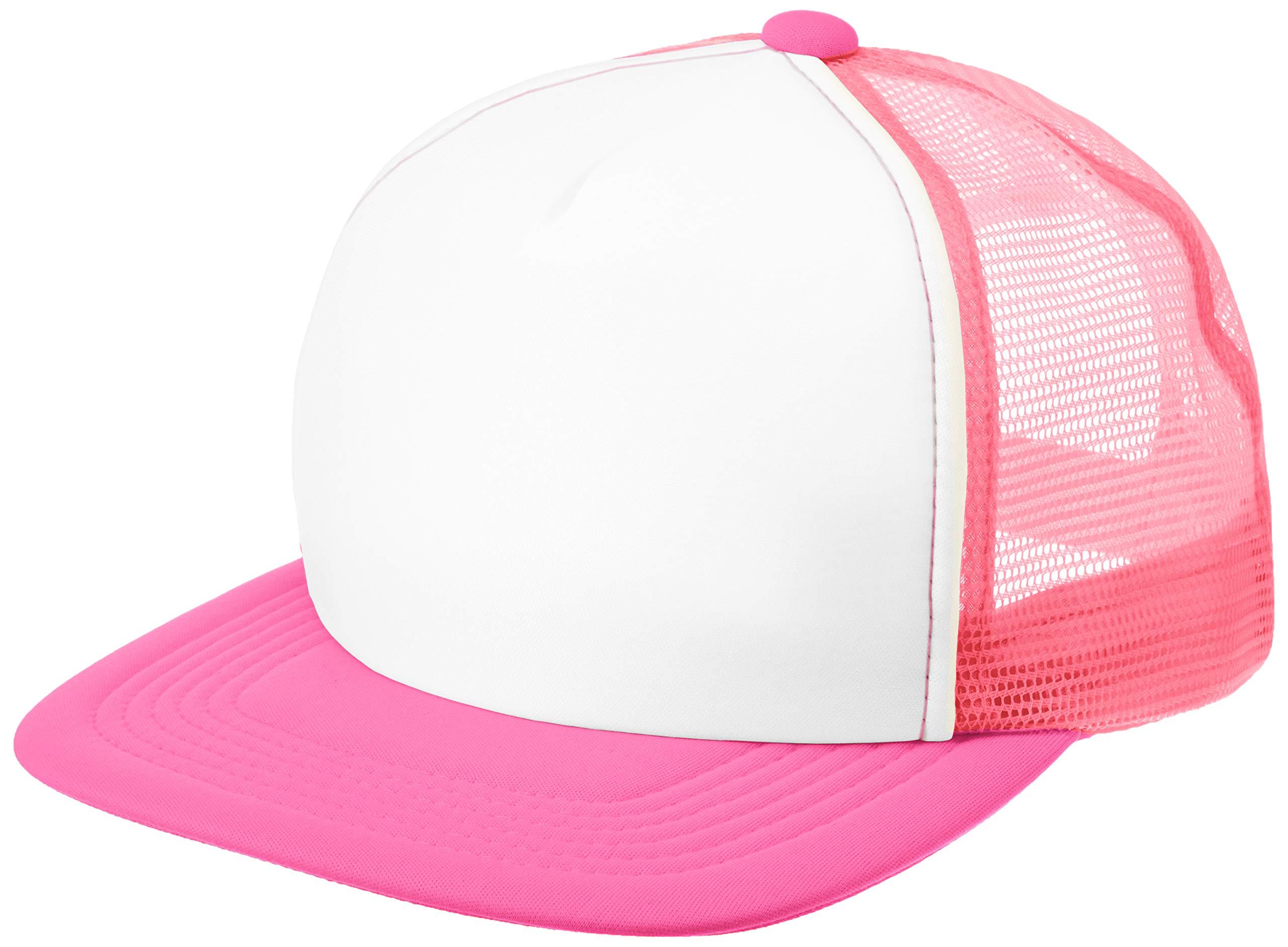 [Printstar] Event Mesh Cap 00700-EVM Glow Pink × White Japan JL (Approx. Japan Size 150)