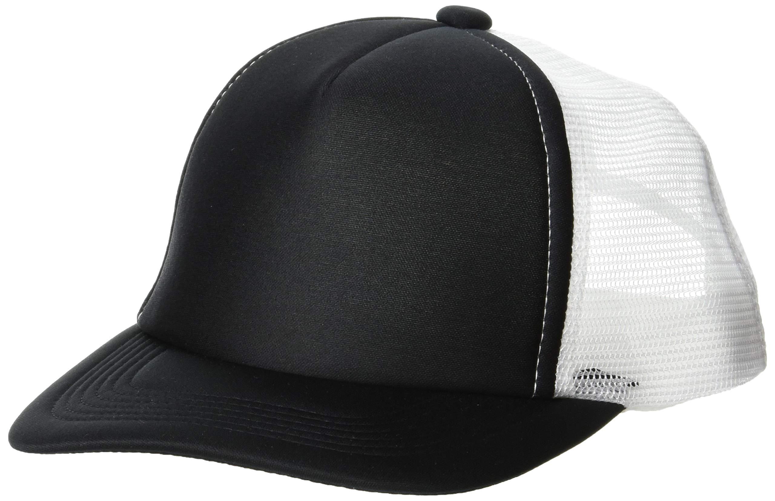 [Printstar] Event Mesh Cap 00700-EVM White × Black Japan JL (Equivalent to Japanese Size 150)