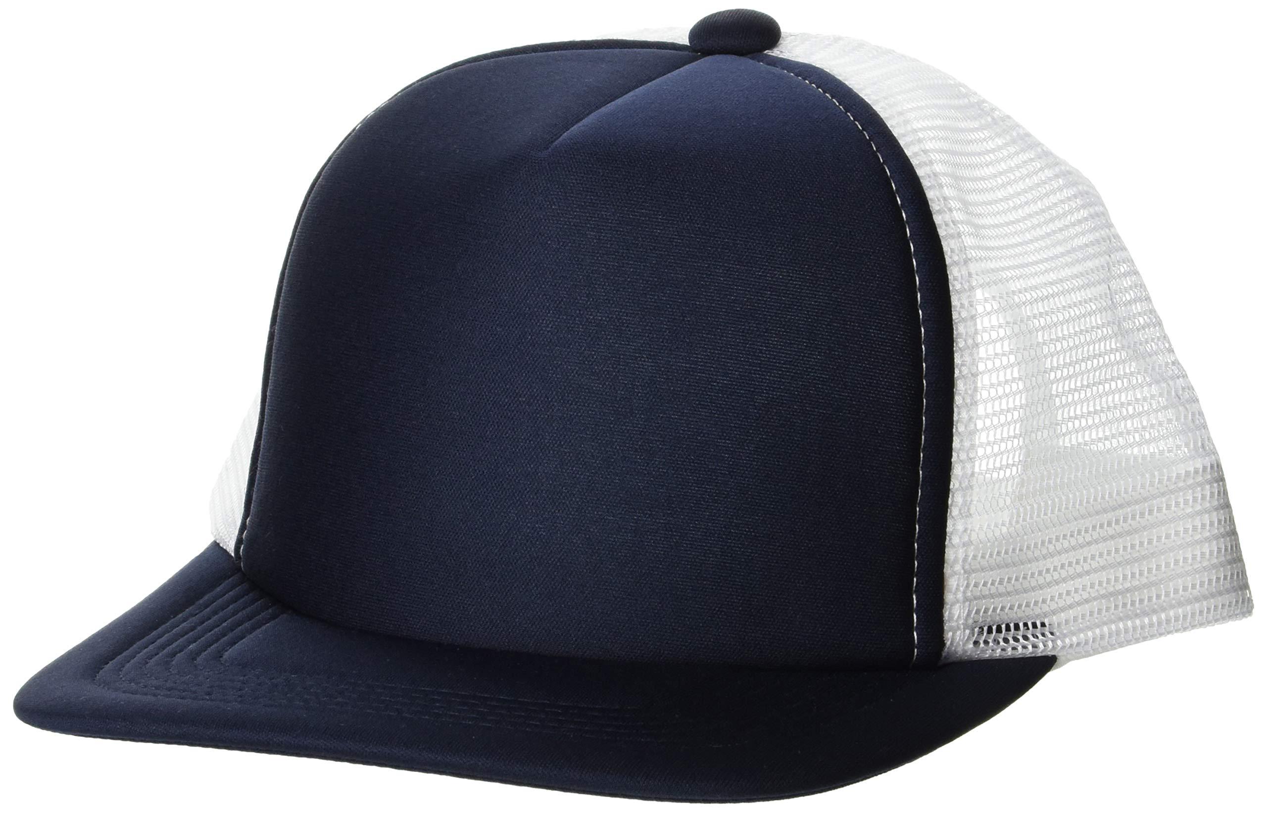 [Printstar] Event Mesh Cap 00700-EVM White × Navy Japan F (One Size Fits All)