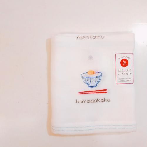 Kontex Imabari-made Towel Handkerchief Hago-romo Gauze Washcloth Meal Blue 33×38cm