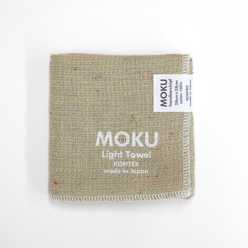 Imabari Towel CONTEX MOKU Light Towel Handkerchief Khaki