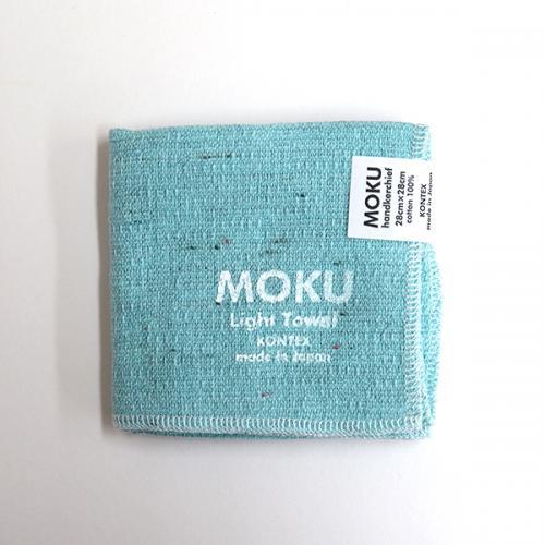 Imabari Towel CONTEX MOKU Light Towel Handkerchief Aqua