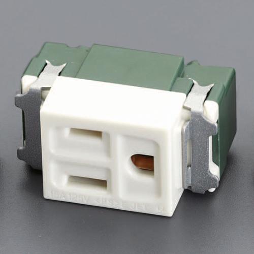 125V/15A Flush-Mount Outlet (Single-Gap/Grounded)