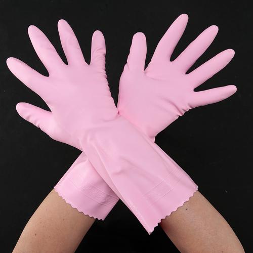 [ESCO] Gloves, Medium Weight, PVC/Pink [M/310mm] EA354GF-42