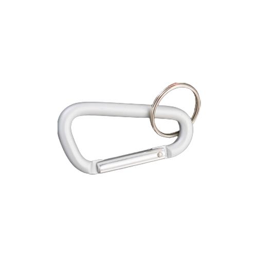 8x80mm Carabiner Hook (Aluminum/Silver)