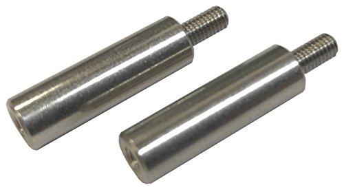 TOP LINE C-Foot Extension Collar Stainless Steel 20mm 2-Piece Set TP-2120S