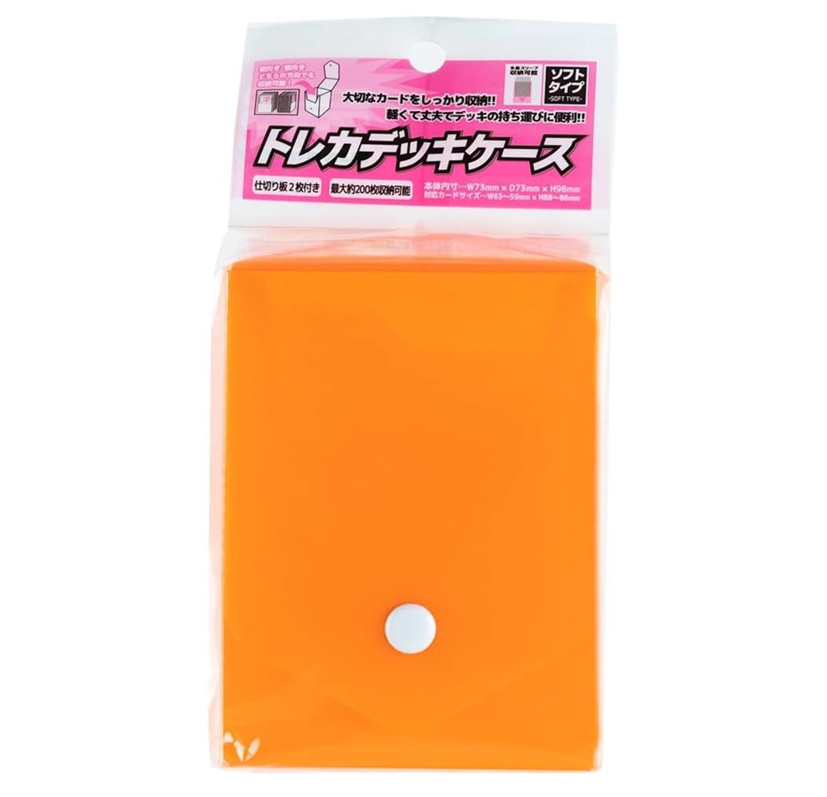 Answer Trading Card Deck Case Soft Type (Orange)