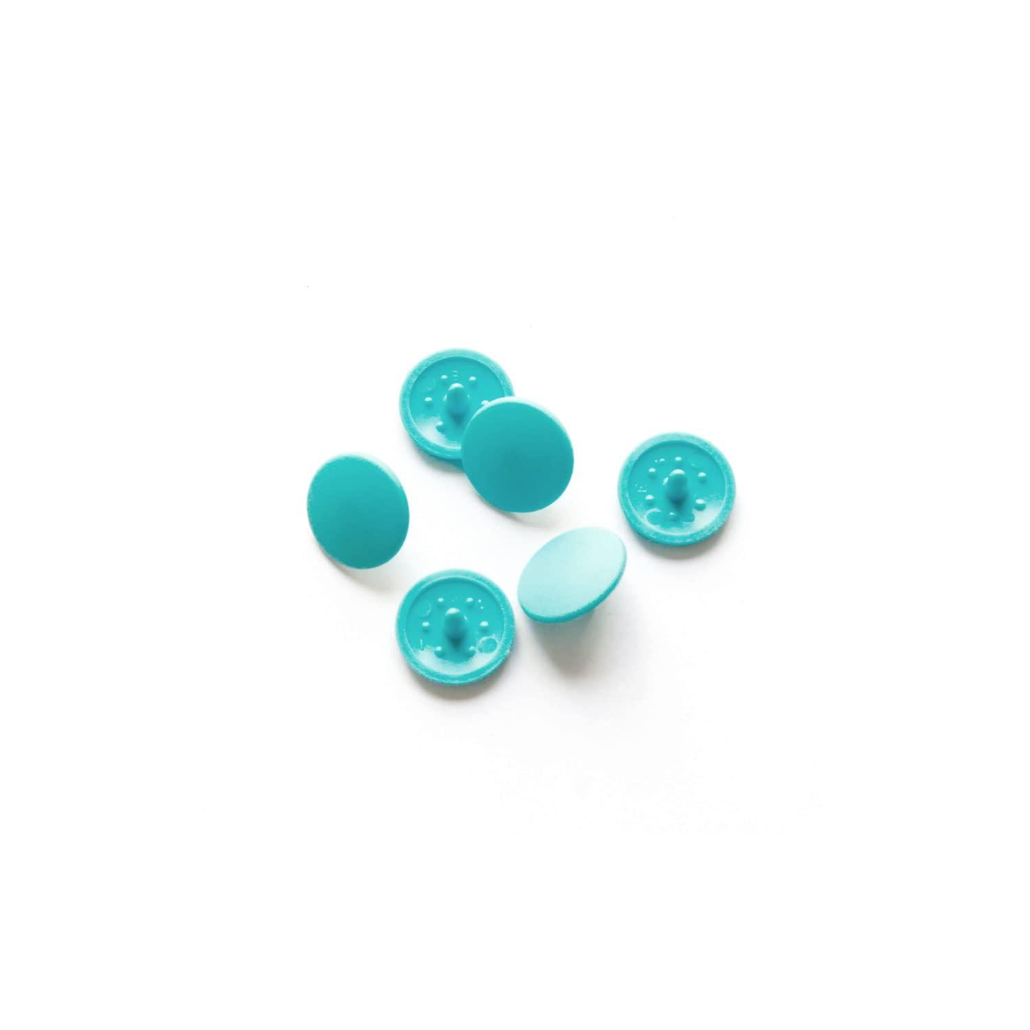 Japan Button SUN GRIP Santenaack Plastic Snap Sky Blue 9mm 20-Piece Pack ST-SB