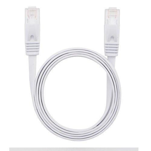 LAN Cable Flat CAT6 2M White AS-CAPC012