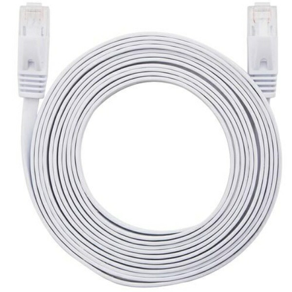 LAN Cable Flat CAT6 3m White AS-CAPC013