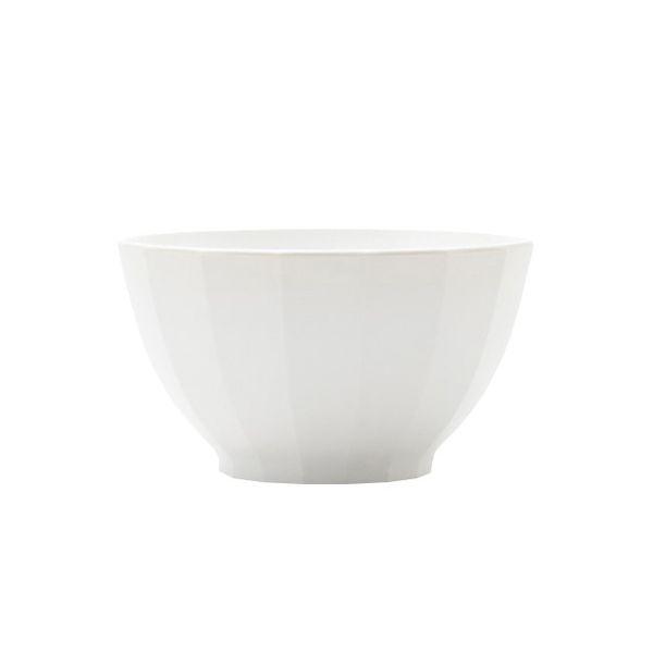 Asahi Koyo Soup Bowl Large Square White 1 Piece Made in Japan Dishwasher Safe Microwave Safe Comfortable to Hold WAYOWAN AZ16-51
