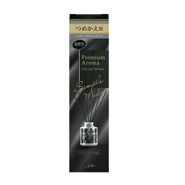 Room Deodorizer Premium Aroma Stick Refill - Velvet Musk