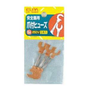 ELPA Copper-Claw Fuse Wire Protection 250V 15A 5-Pack CF-15NH