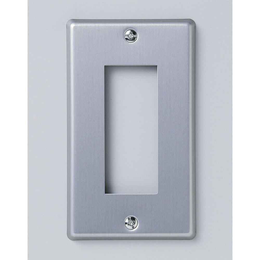 ELPA New Metal Plate Wiring Outlet Large Type 3-Outlet PL-S03H